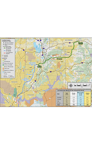 Route overview map