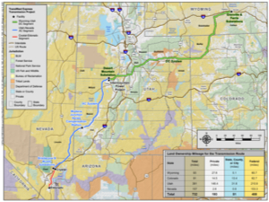 Route overview map
