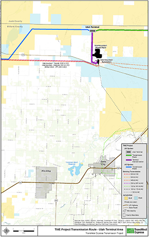 Utah route map